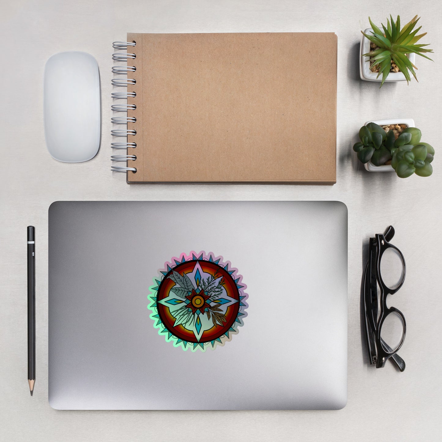 Holographic stickers