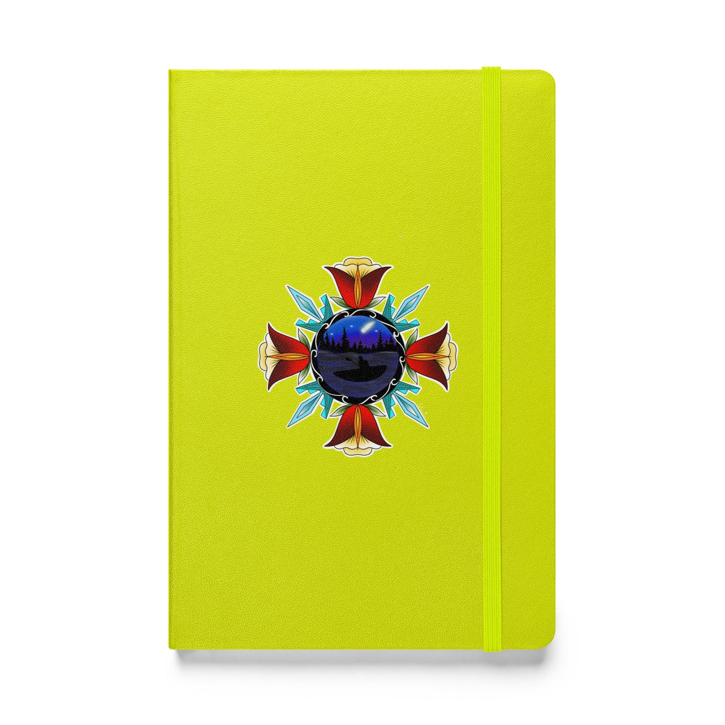 Hardcover bound notebook