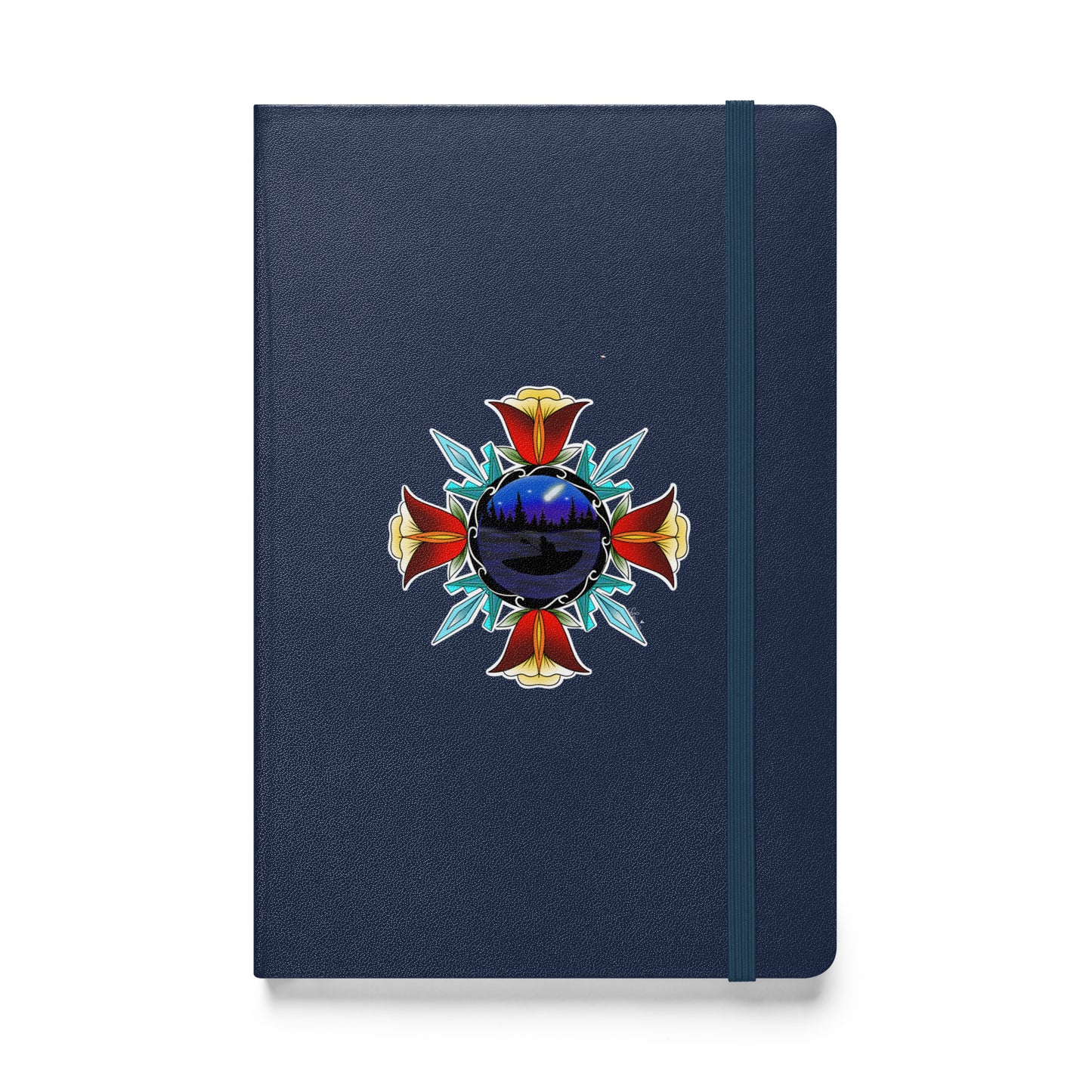 Hardcover bound notebook