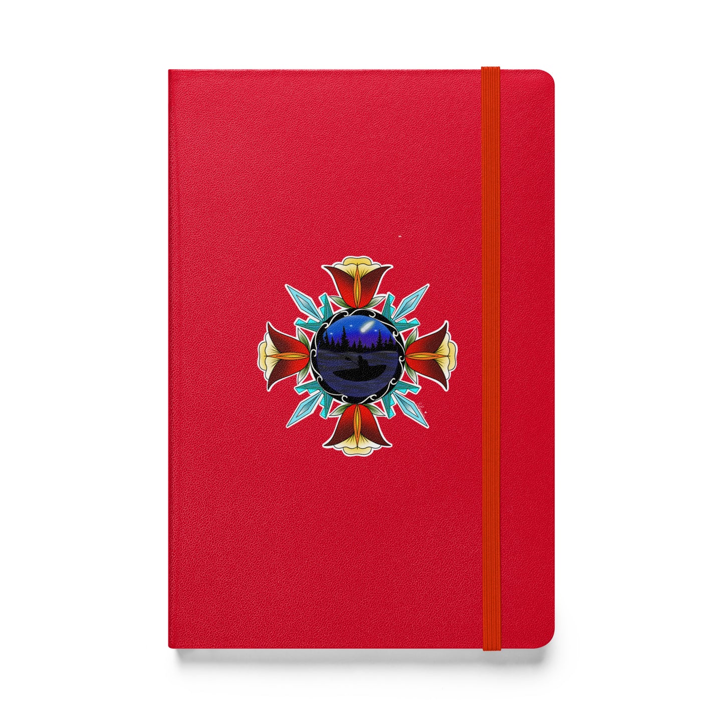 Hardcover bound notebook
