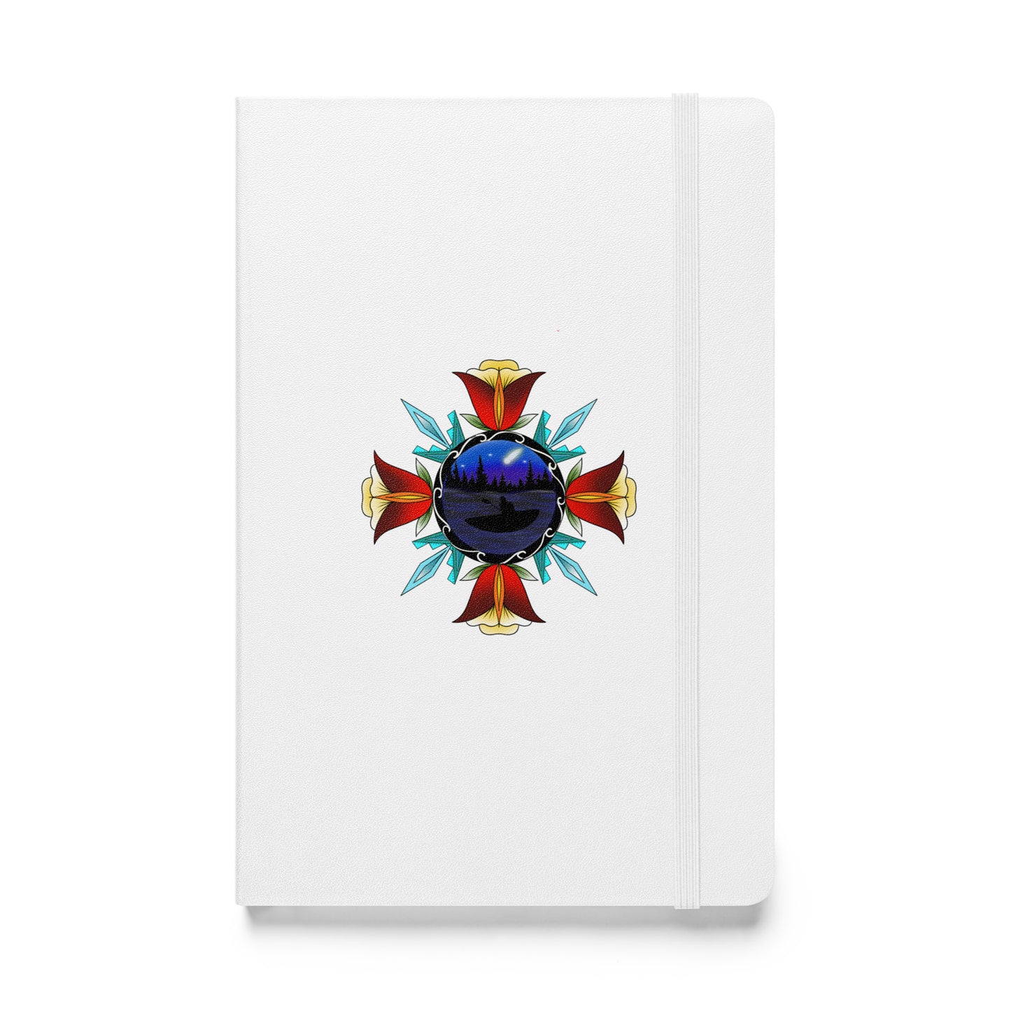 Hardcover bound notebook