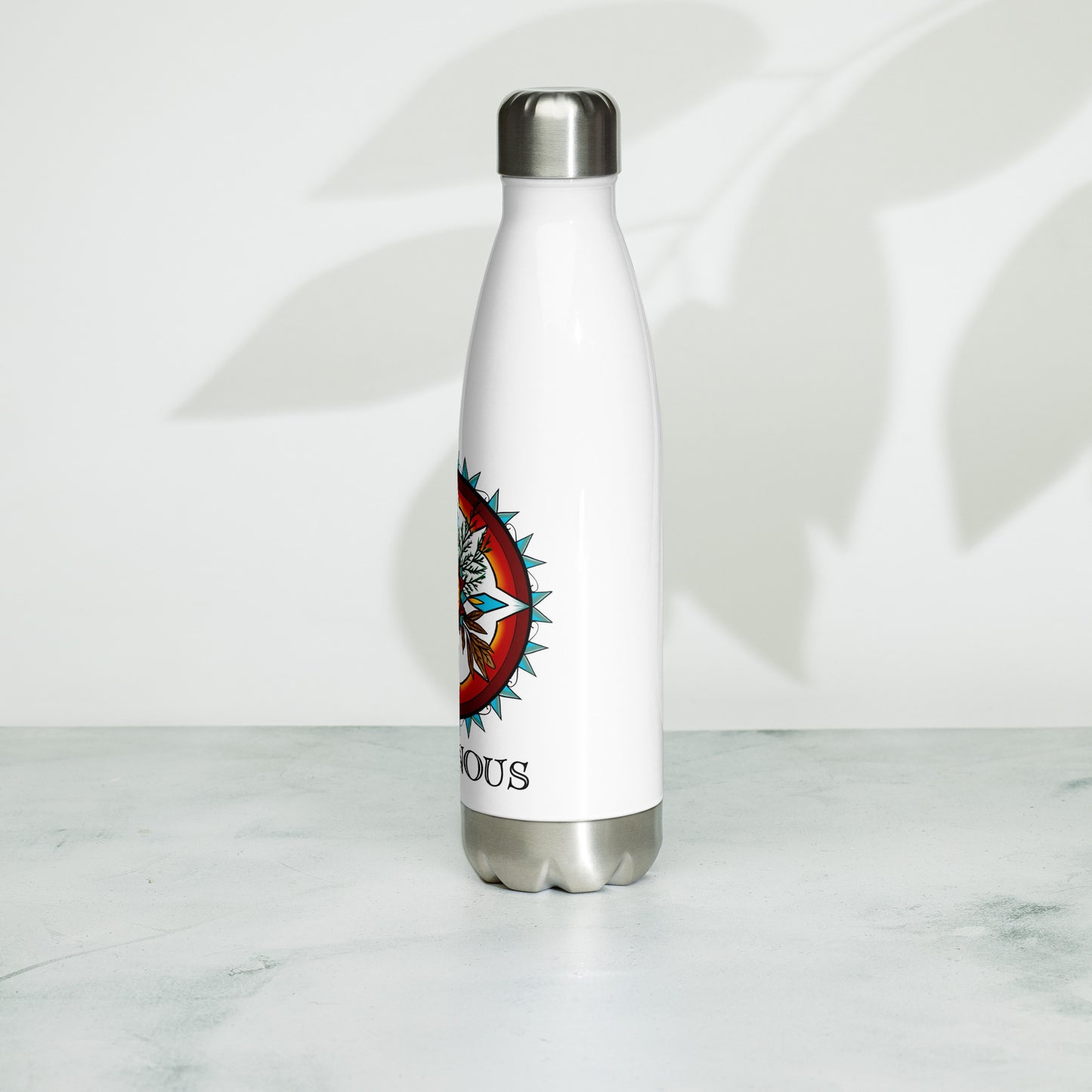 Stainless steel water bottle